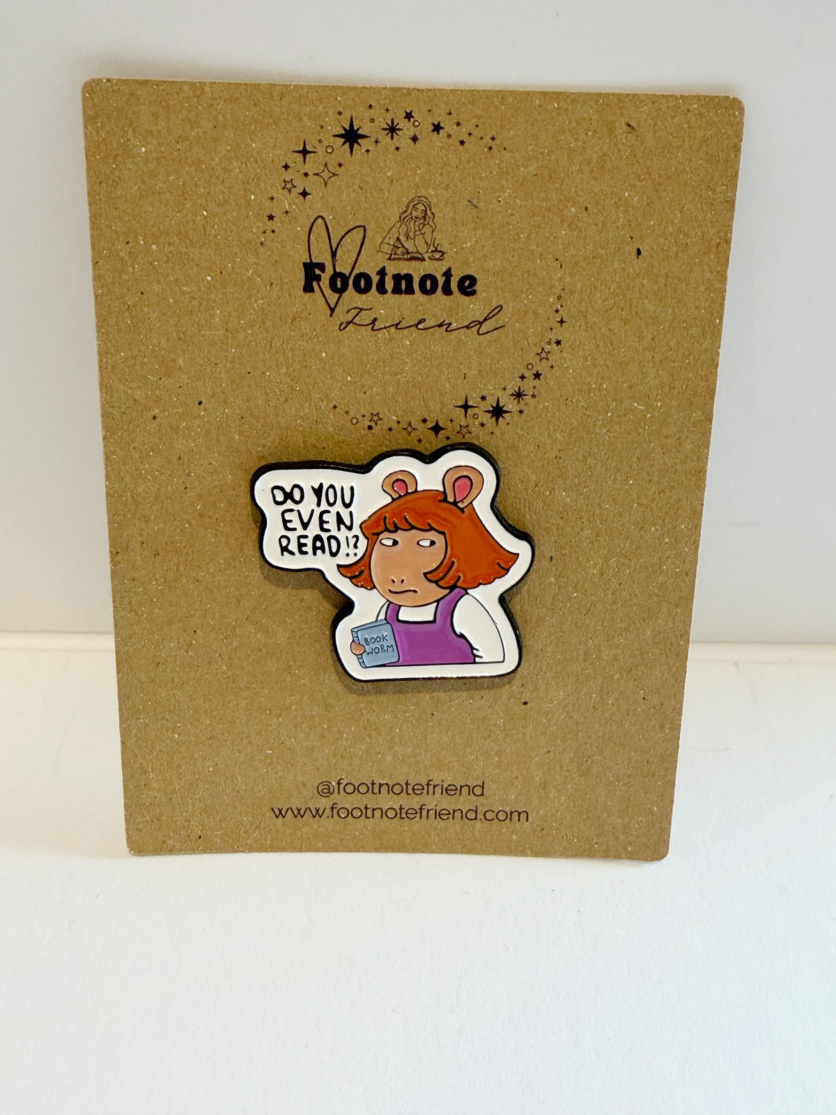 Bookish Enamel Pins
