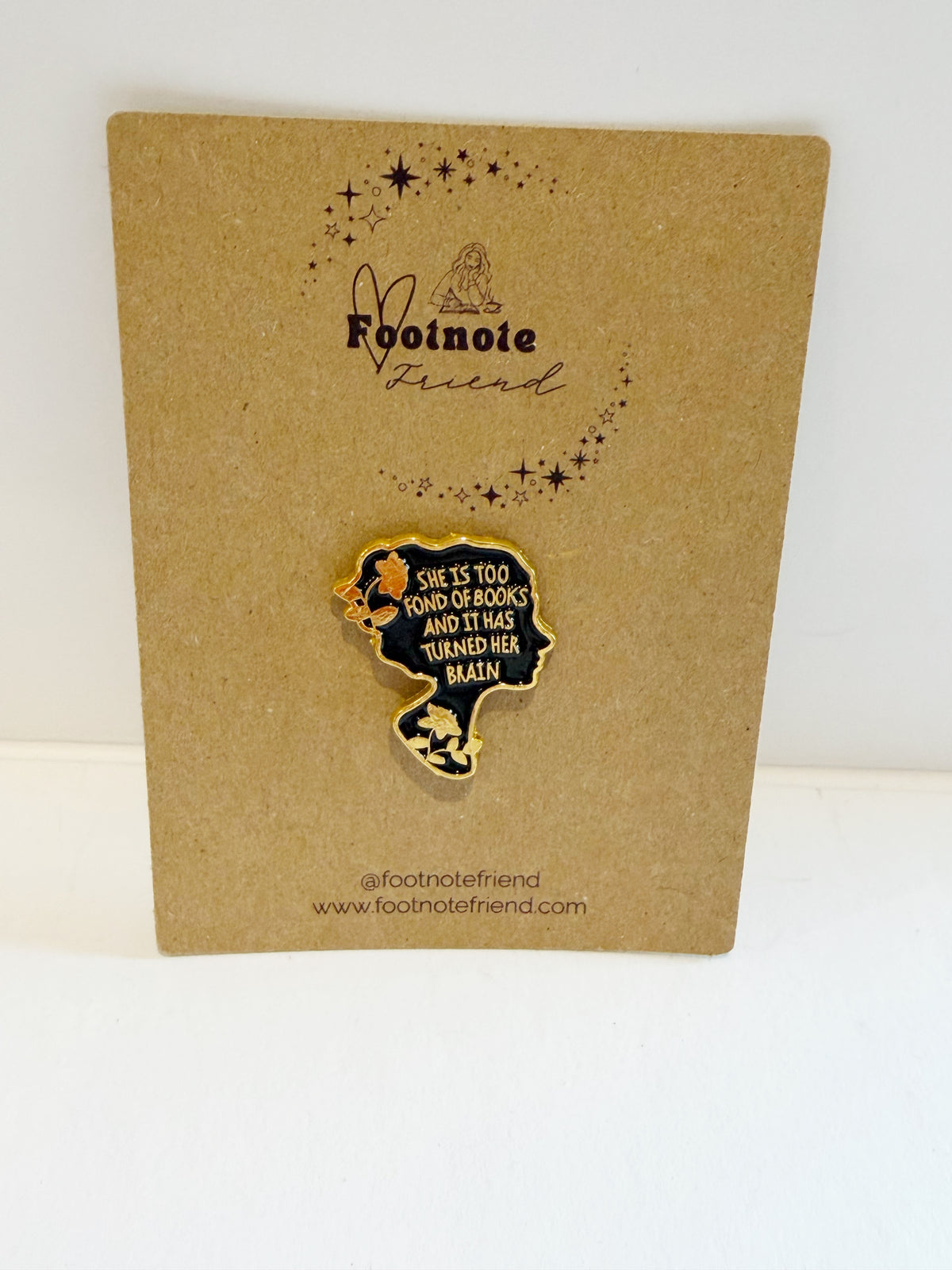 Bookish Enamel Pins