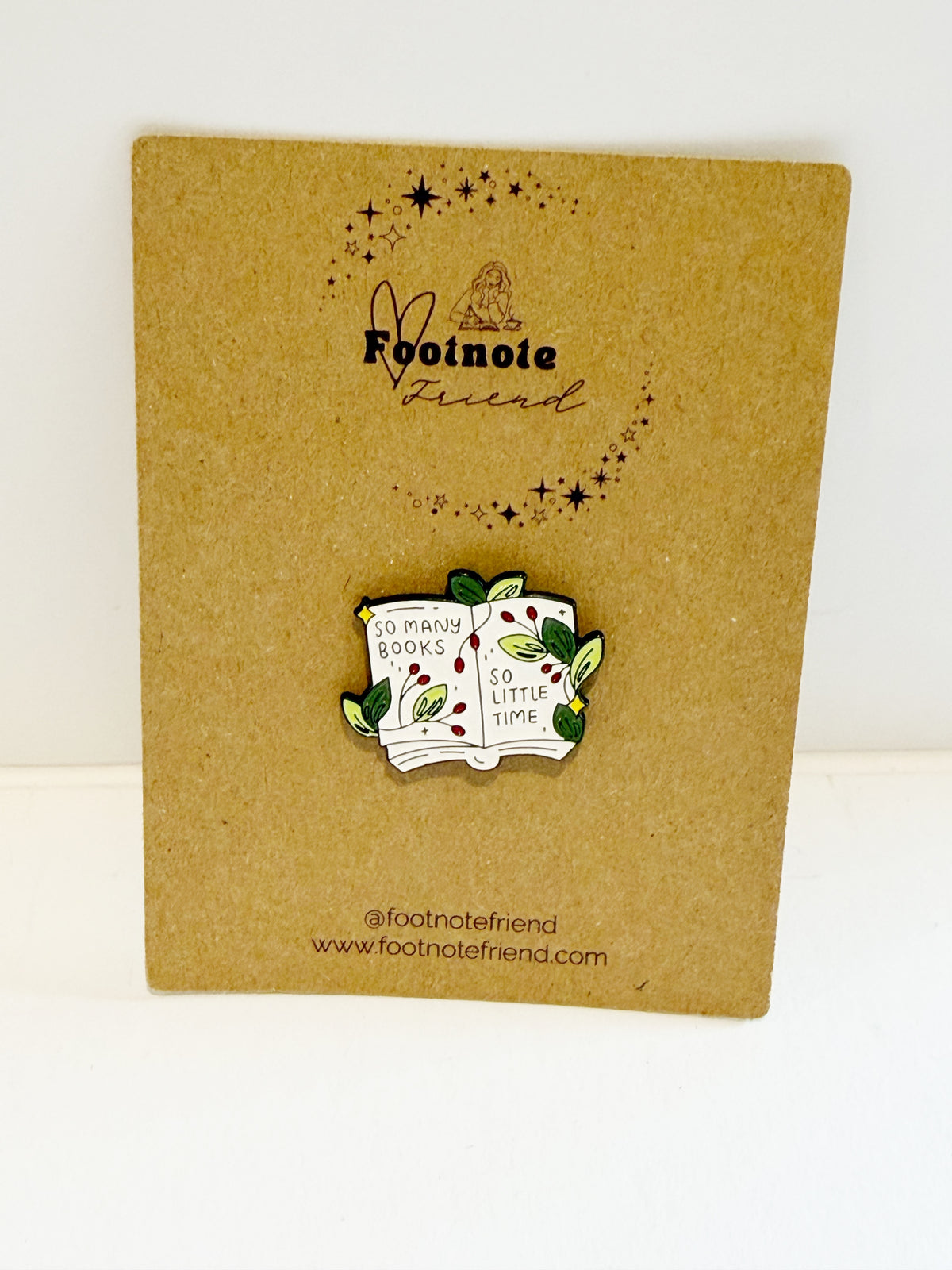 Bookish Enamel Pins