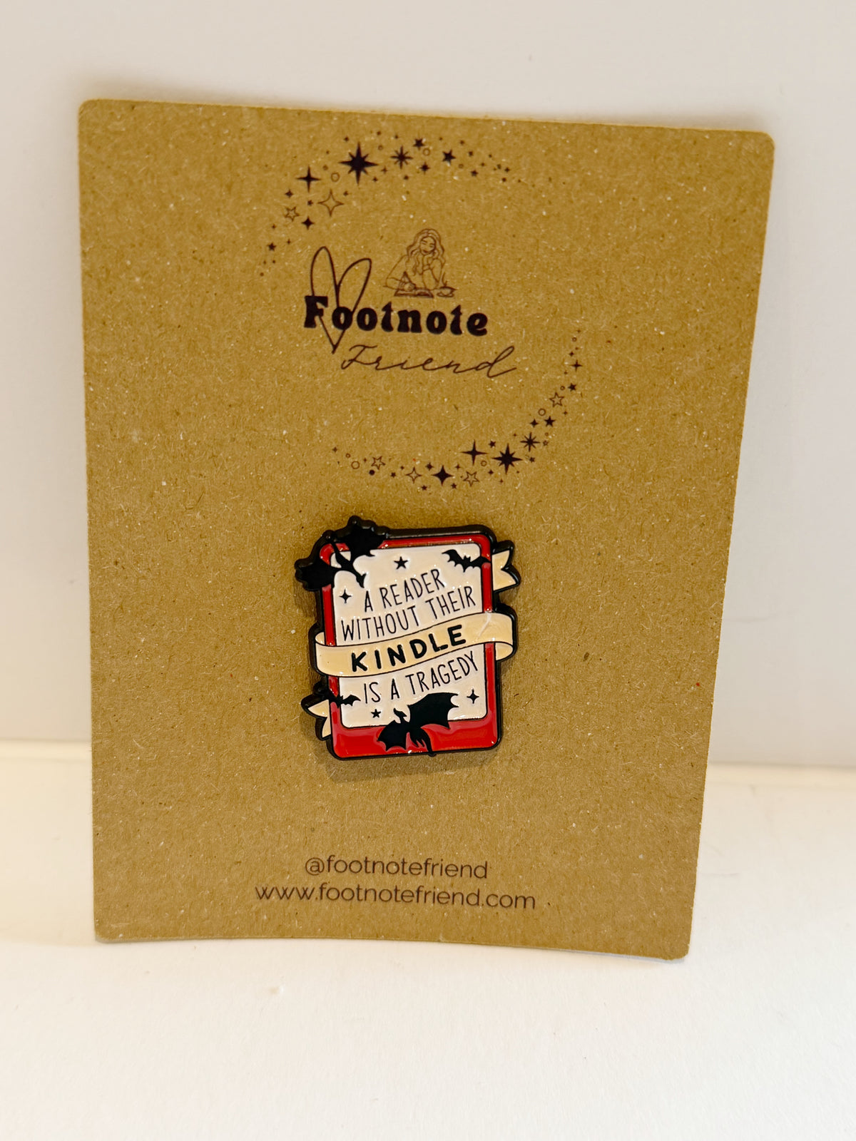 Bookish Enamel Pins